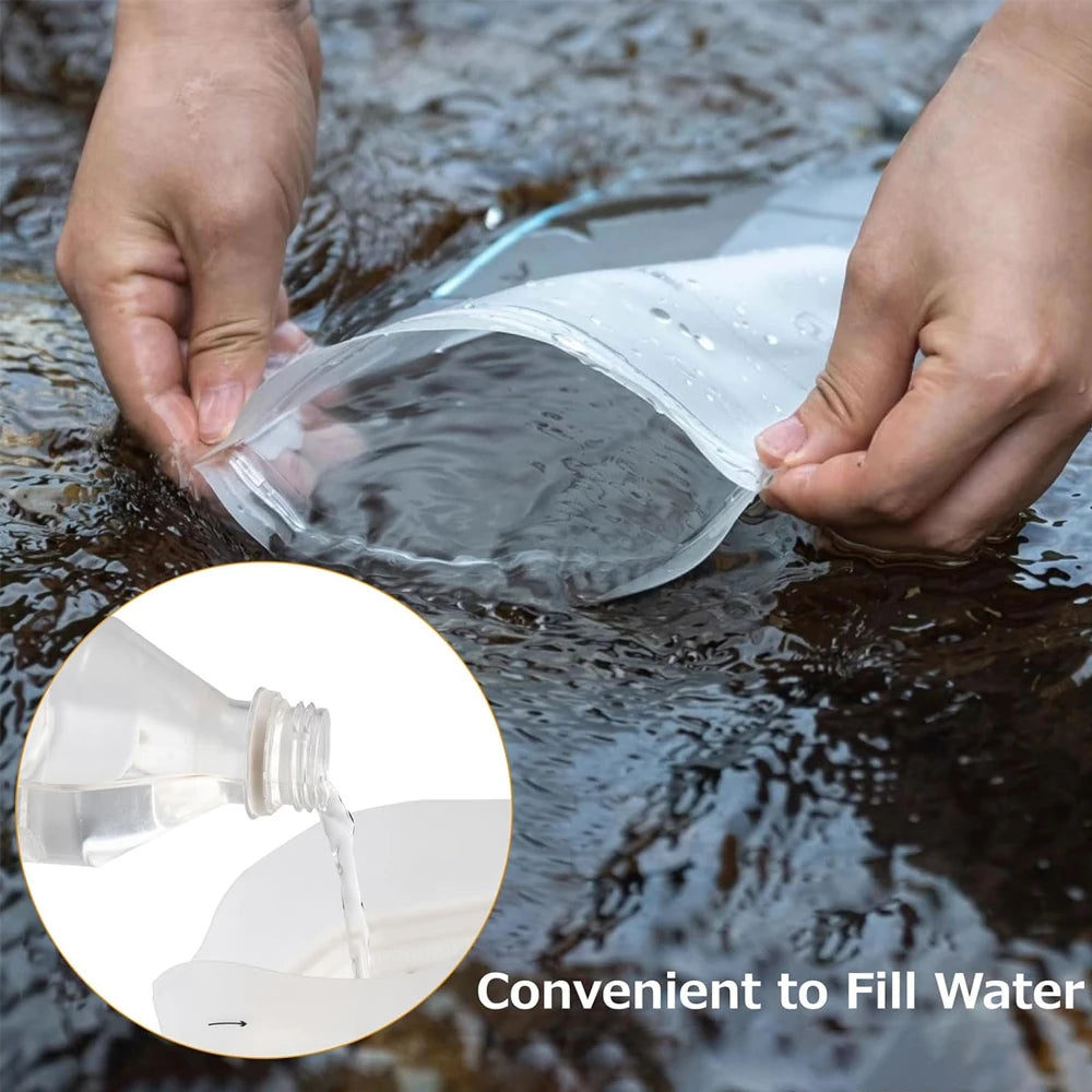 1PCS 1.5L/2L Hydration Bladder, Water Bladder for Hiking Backpack, Leak Proof Water Reservoir for Camping Cycling Running