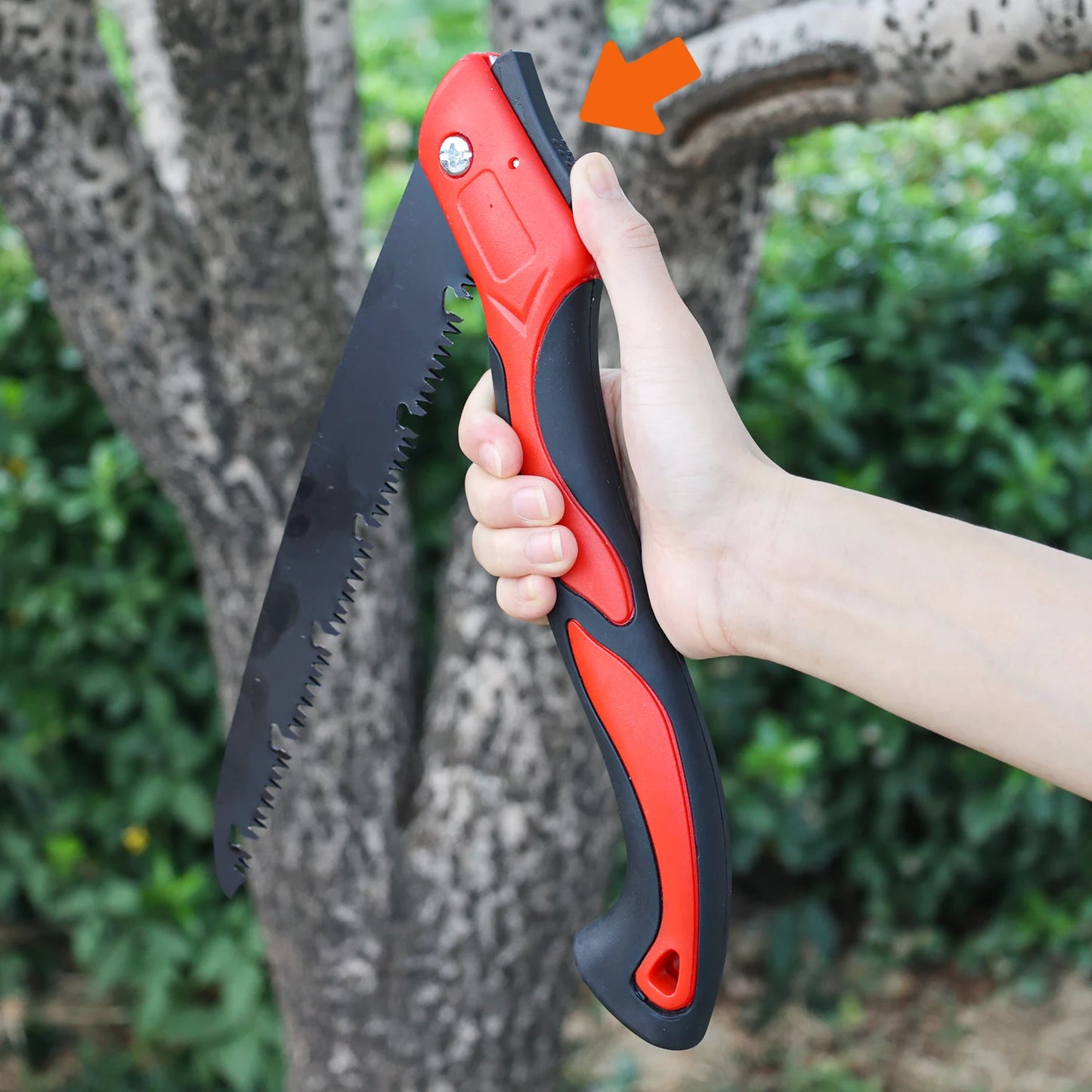 Folding Heavy Duty Hand Saw Camping Tourist Saw Portable Handy Wood Cutting Tool Garden Tree Pruning Trimming Cutting
