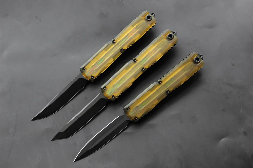 VESPA 0-point rotation M390 blade, 7075-T7 aluminum handle, outdoor EDC tool