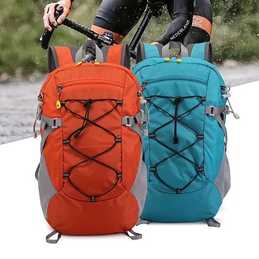 Hiking Backpack 25L Mountaineering Backpacks Large Climbing Rucksack Outdoor Camping Bags Waterproof Foldable Men Sports Packs