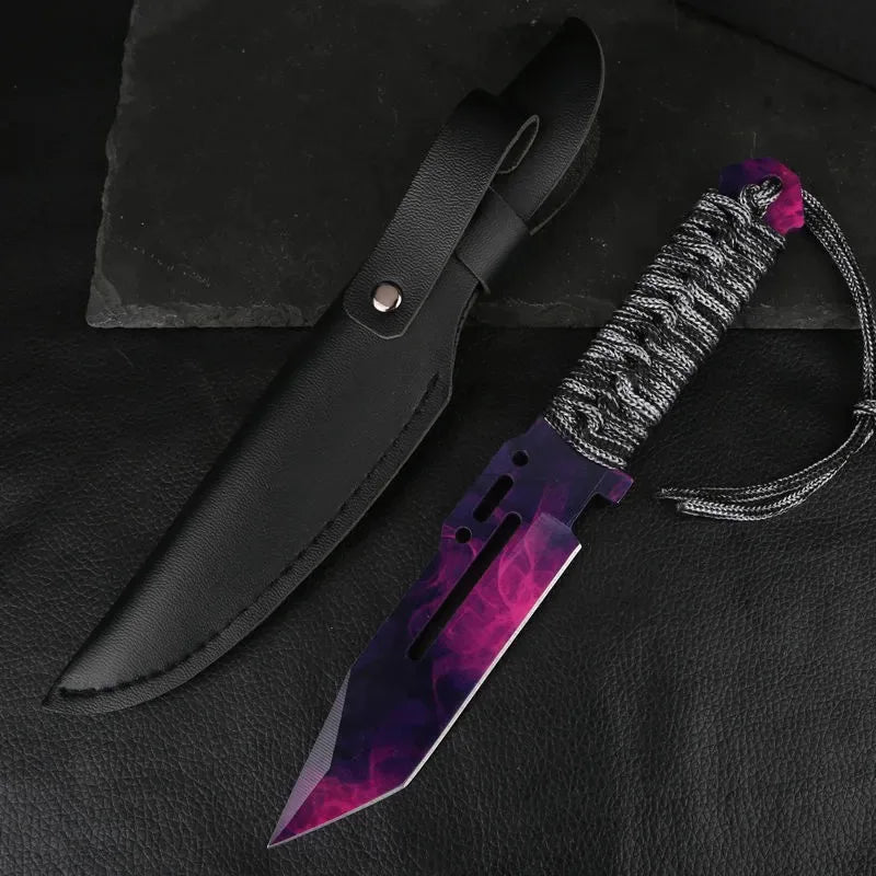 NEW Outdoor EDC Self-Defense Knife, Outdoor High Hardness Lifeguard Knife, Stainless Steel Knife for Camping Climbing