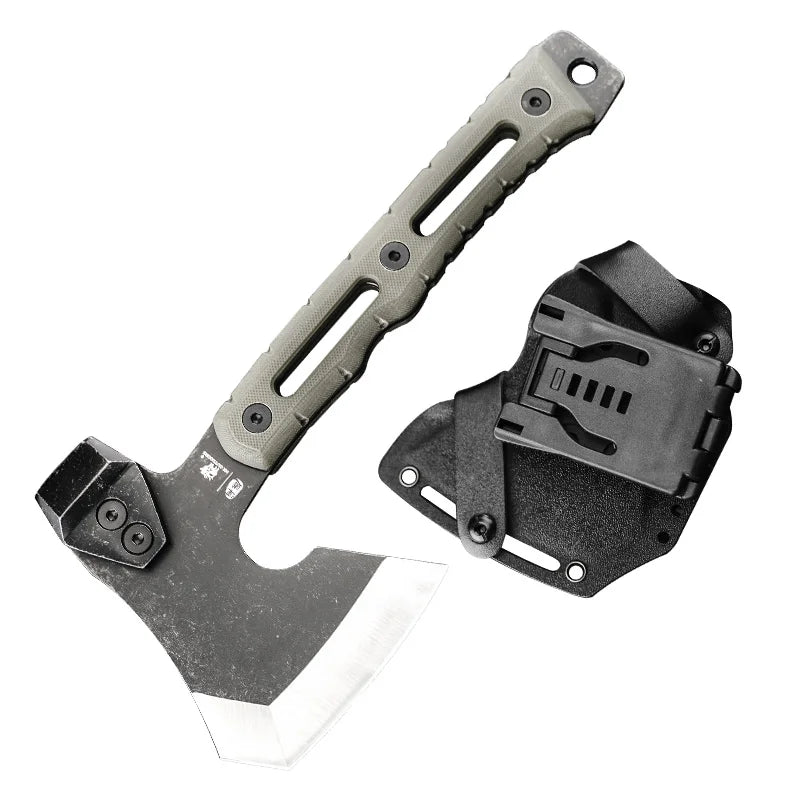 HX OUTDOORS Mercenarys Full Tang Camping Survival Touris Axe Hatchet Tactical Multifunctional Hunting Tools Tomahawk Hammer axes