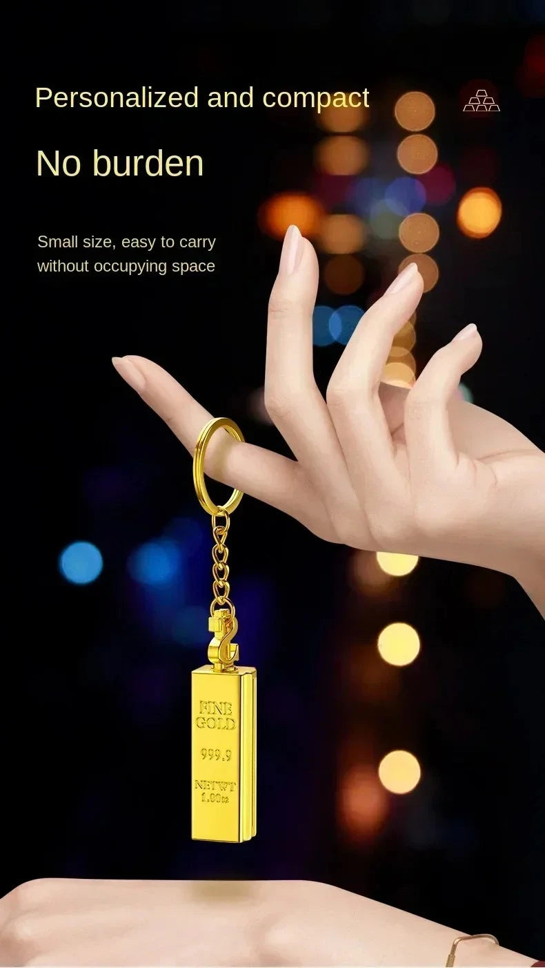 Match Lighter Creative Keychain Pendant Style Metal Waterproof Essential Outdoor Survival Igniter  Gadgets for Men