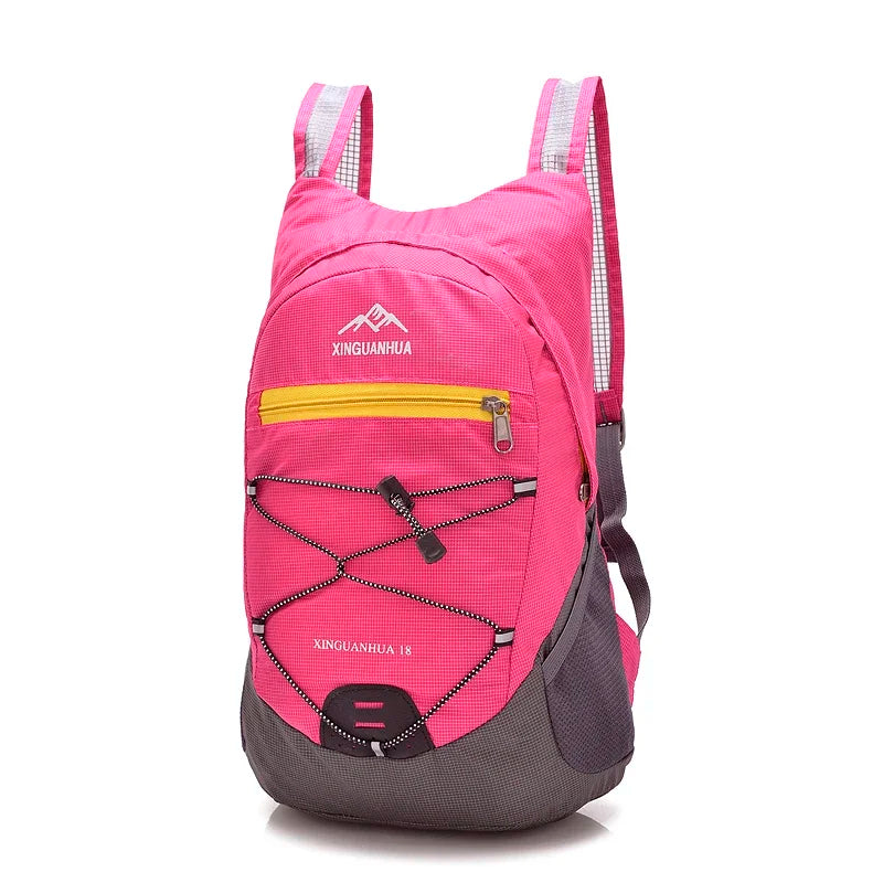 Outdoor Leisure Backpack Essential Backpack for Hiking Sports Style Ultra-light Travel Bag Hiking Backpack for Men and Women