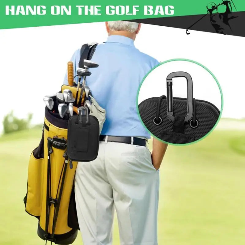 Golf Rangefinder Case EVA Hard Cover Range Finder Bag Outdoor Telescope Hunting Rangefinder Storage Case Mini Shockproof Bag
