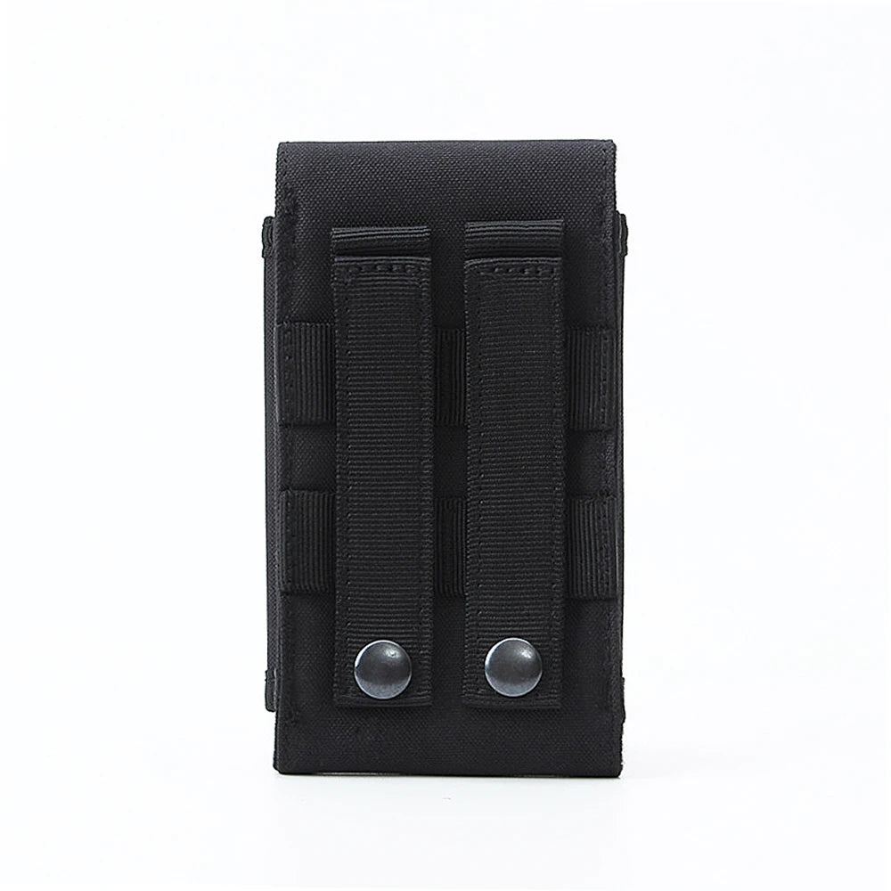 Tactical Phone Pouch Military Nylon Belt Holster Case for Outdoor Sports Camping Hiking Durable Shockproof Phone Bag for Phone