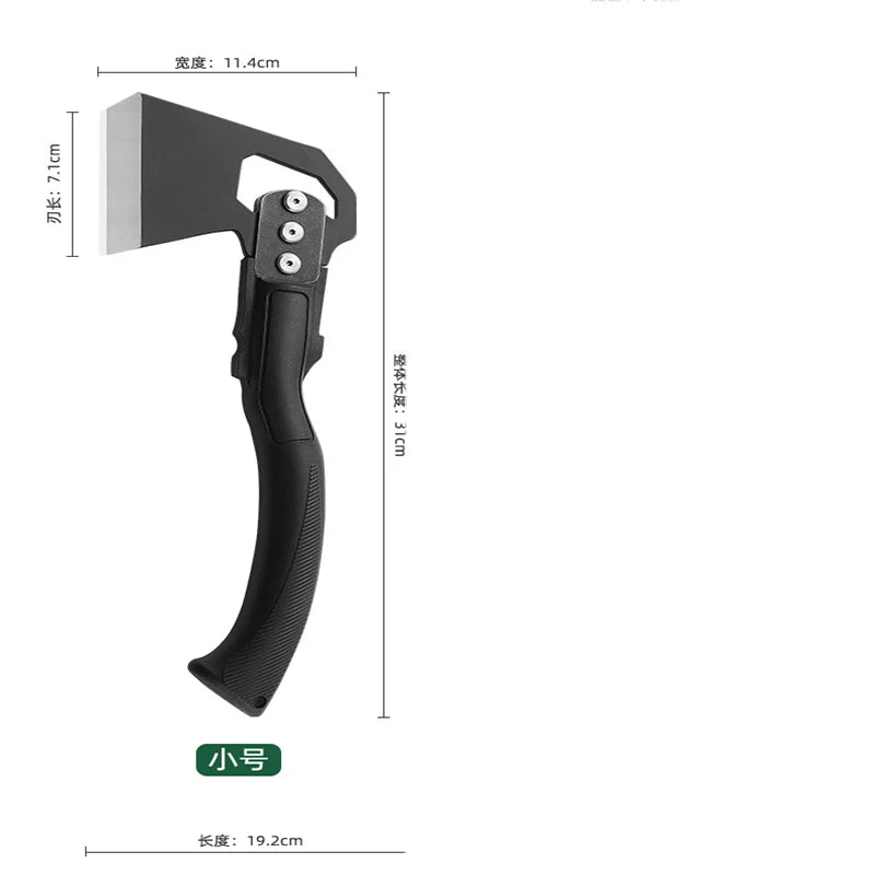 Multifunctional Axe Outdoor Camping Tactical Axe Survival Vehicle Tool Fire Axe with Saw Camping Hand Axe