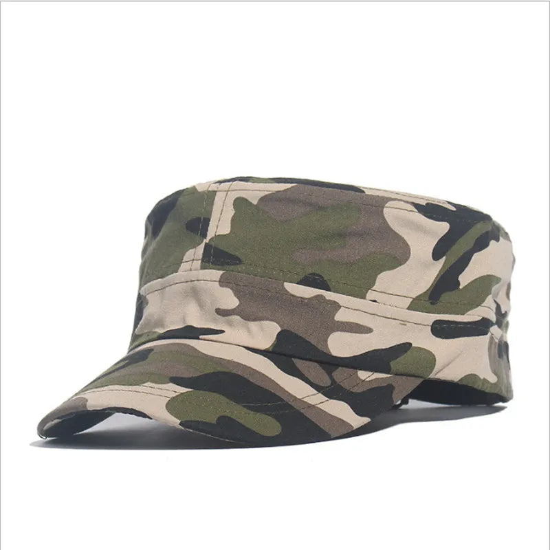 Men Army Hat Outdoor Sport Caps Camouflage Baseball Cap Tactical Military Army Camo Hunting Finshing Cap Flat Top Hats