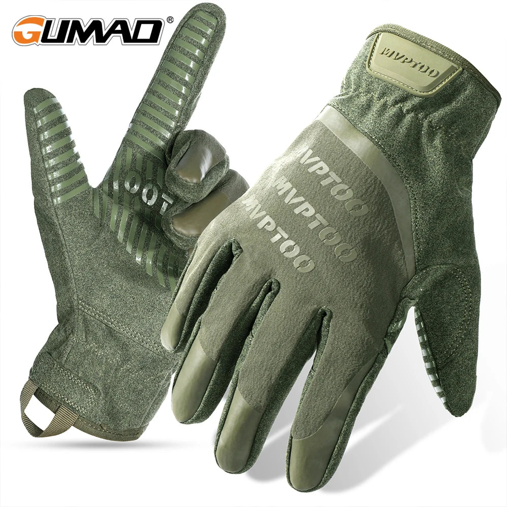 Winter Fleece Hunting Gloves Thermal TouchScreen Windproof Water-repellent Non-slip Accessories Sport Outdoor Hiking Camping Ski