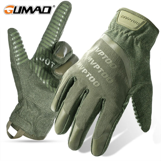 Winter Fleece Hunting Gloves Thermal TouchScreen Windproof Water-repellent Non-slip Accessories Sport Outdoor Hiking Camping Ski