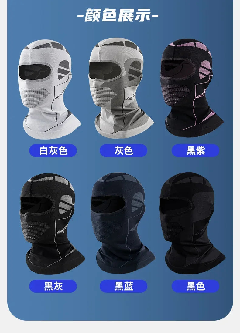 Thermal Scarf Balaclava Men Women All Face Mask Winter Warm Ski Hat Cold-Proof Cycling Hunting Head Neck Cover Helmet Liner Caps