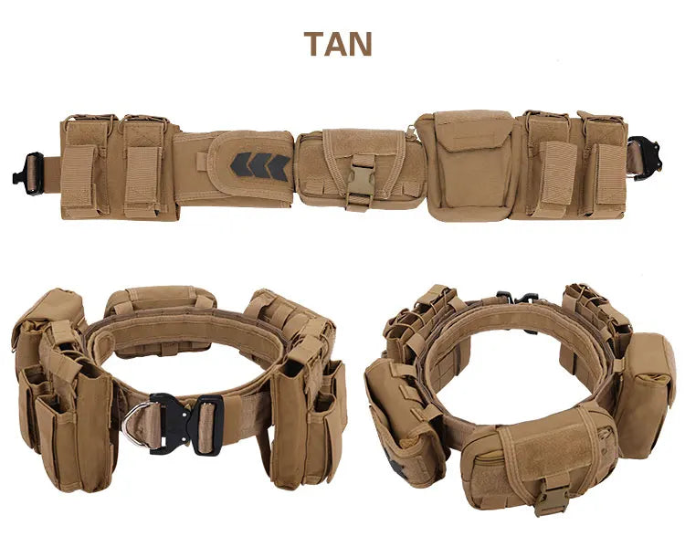 Yakeda Gear User Outdoor Black Hunting Tactics Law Enforcement Duty Security Traffic air gun Belt airsoft equipment Camo