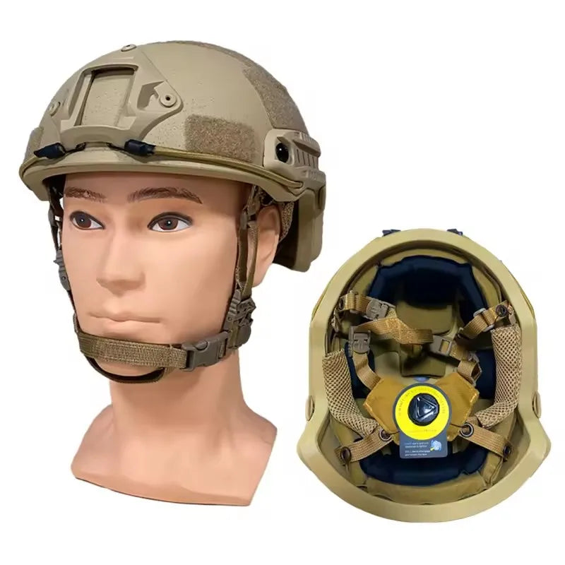 Outdoor Hunting FAST Tactical Helmet | Kevlar-Reinforced & FAST Wendy Floating Pad System