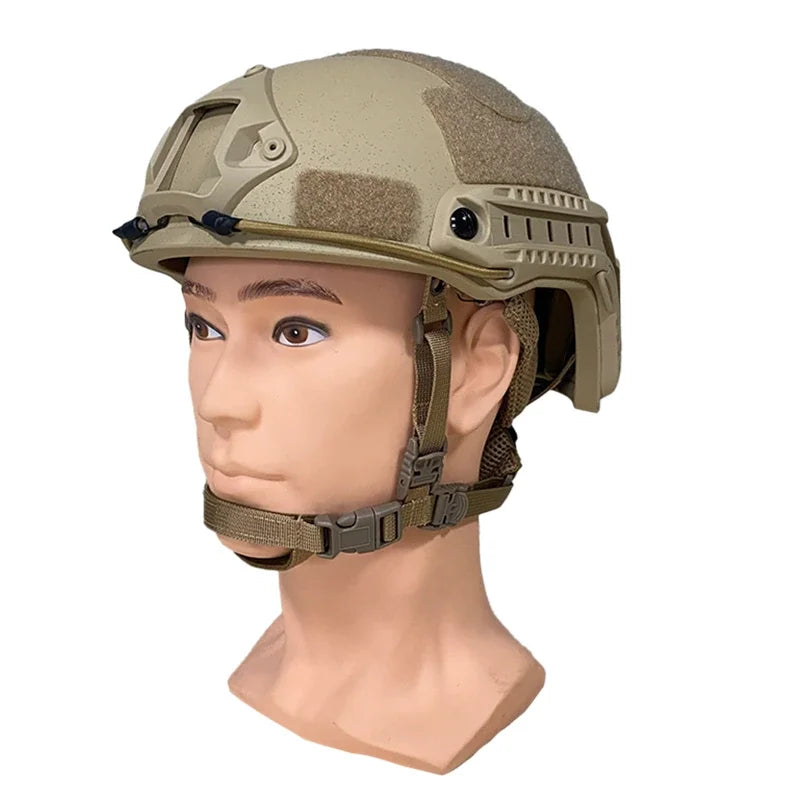 Outdoor Hunting FAST Tactical Helmet | Kevlar-Reinforced & FAST Wendy Floating Pad System