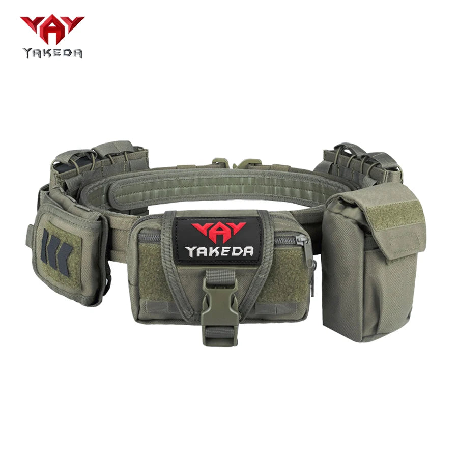 YAKEDA Detachable multifunctional belt suitable for outdoor hiking and camping