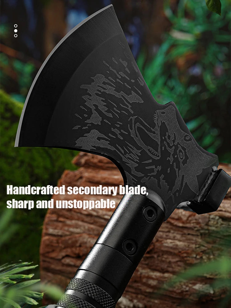 Foldable Tactical Axe Tomahawk Army Outdoor Hunting Camping Survival Machete Axes Portable Tomahawk Camping Hatchet Tool Kit