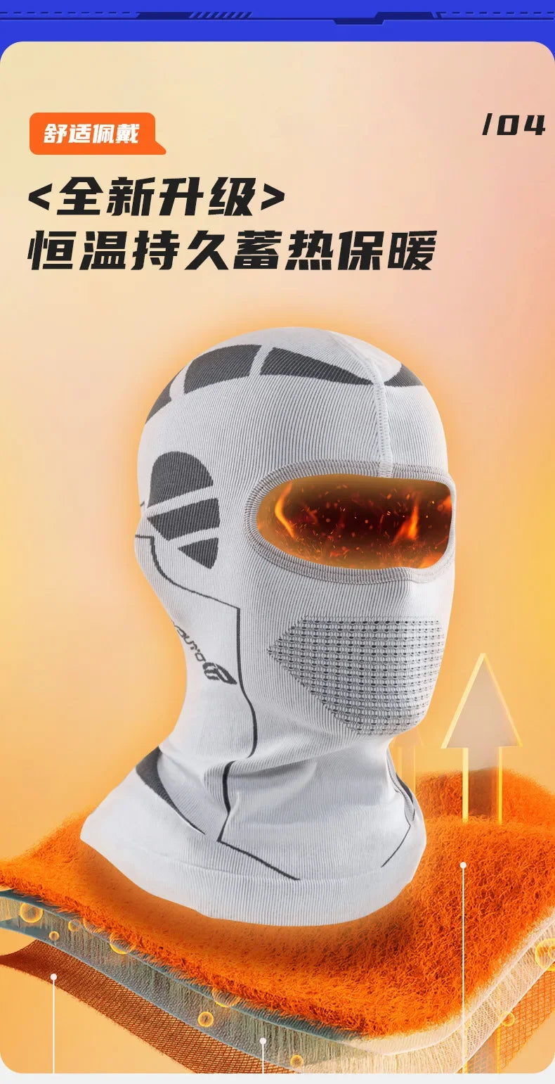 Thermal Scarf Balaclava Men Women All Face Mask Winter Warm Ski Hat Cold-Proof Cycling Hunting Head Neck Cover Helmet Liner Caps
