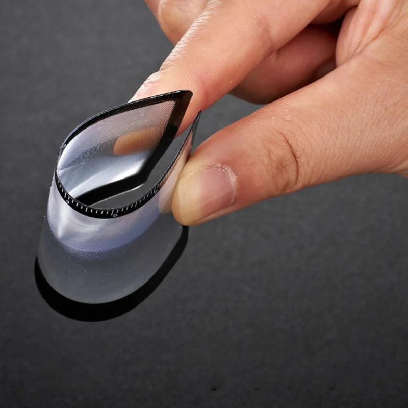 Solar Igniter Fire Starter Ruler Emergency Magnifier Portable Pocket Magnifying Sheet Card for Outdoor Camping Traveling Climb