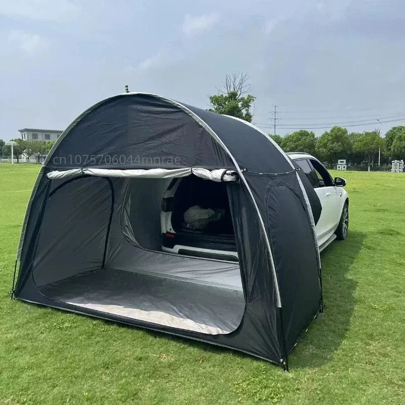 Military Green SUV Tent, Rear Car Connected Multifunctional Tent, Outdoor Camping Waterproof Windproof Tent