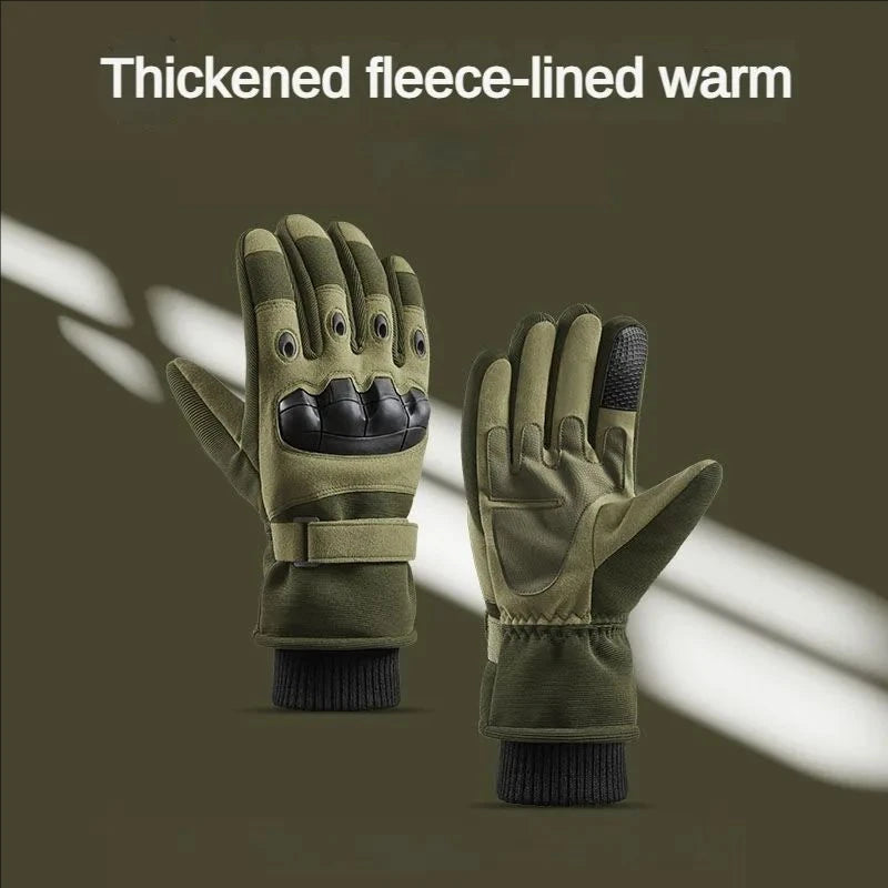 Winter tactical hunting full finger walking gloves, skiing protective sports gloves, riding gloves, motorcycle and mountaineerin