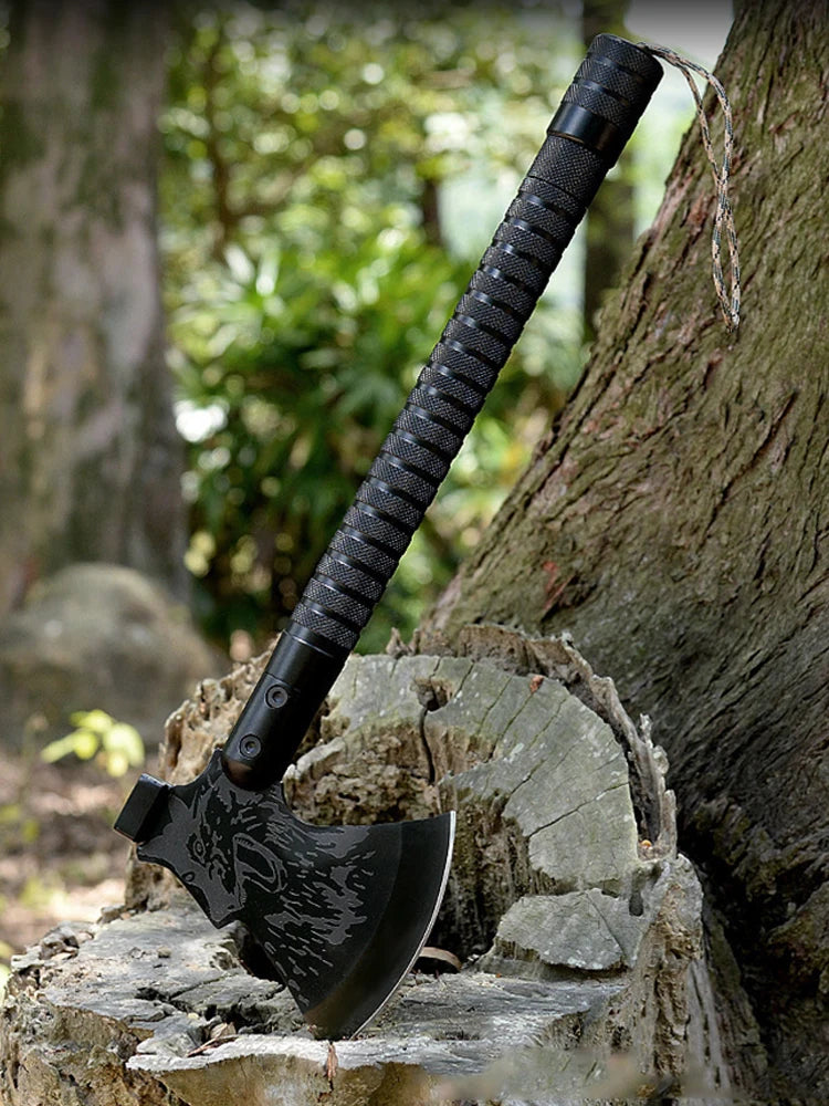 Foldable Tactical Axe Tomahawk Army Outdoor Hunting Camping Survival Machete Axes Portable Tomahawk Camping Hatchet Tool Kit