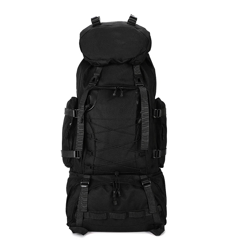 Tactical Climbing Backpack Large Capacity Travel Bag Outdoor Shoulder Camping Hiking Rucksack Men Women Mountaineering Backpack