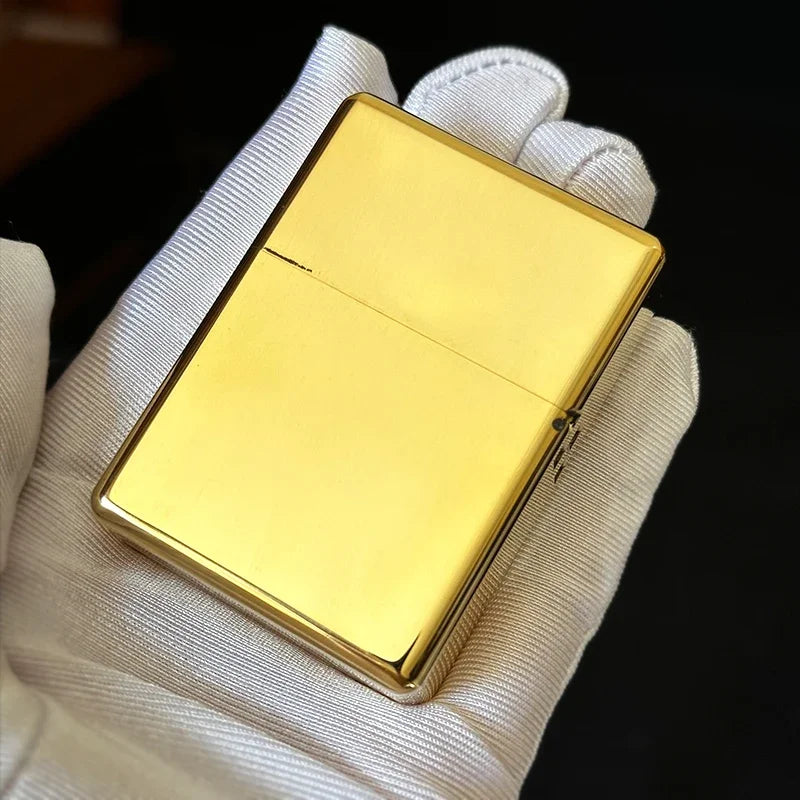 Zorro 912 Retro High End Waterproof Heavy duty Kerosine Lighter 3/5 Hinge Metal Petrol Lighter Men's Gift 150G