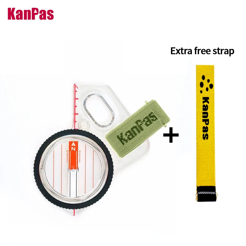 KANPAS  elite competition orienteering  thumb compass with silicon ring,MA-43-FS