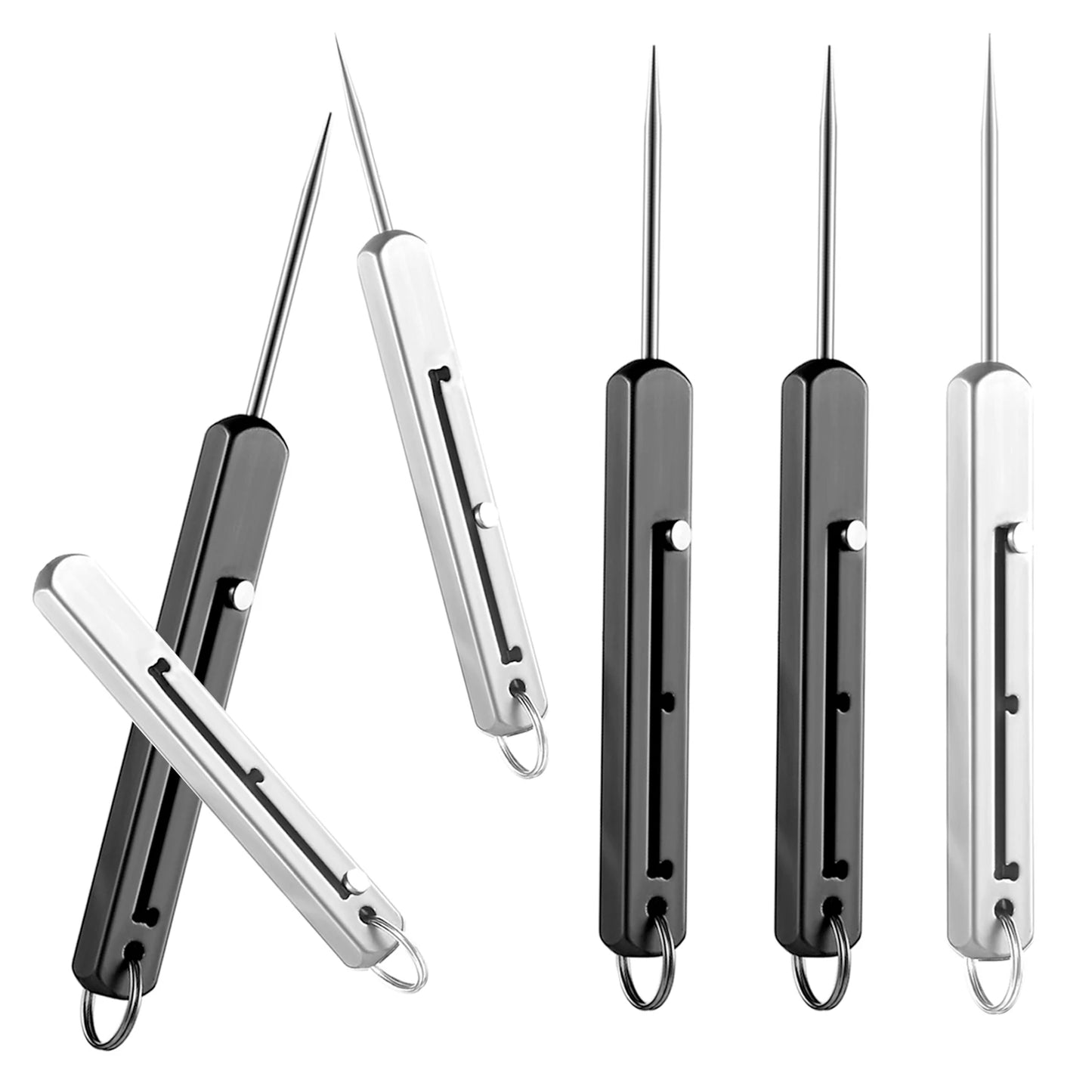 Portable Titanium Toothpicks Pocket Toothpick Metal Toothpick Holder Outdoor Picnic Camping Convenient High Quality Toothpick