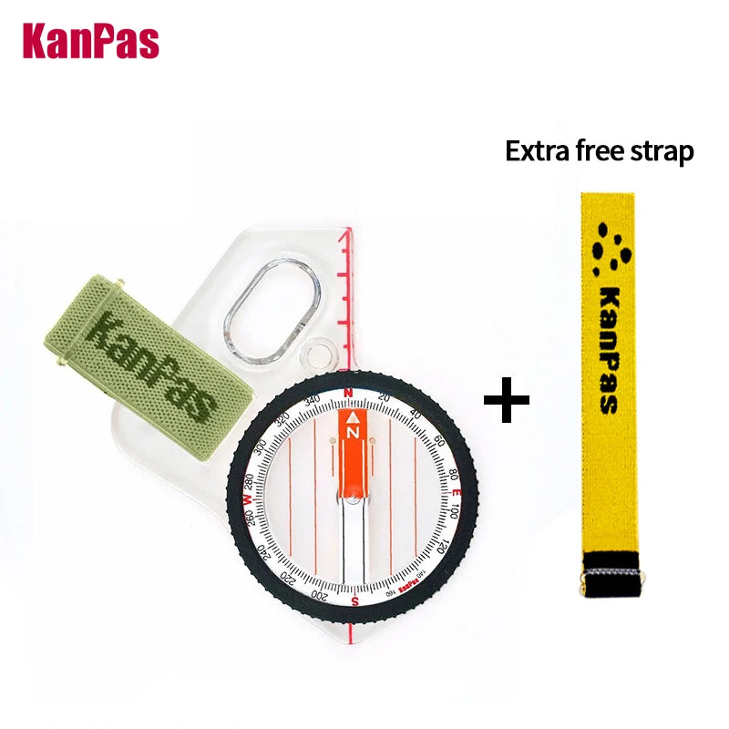KANPAS  elite competition orienteering  thumb compass with silicon ring,MA-43-FS