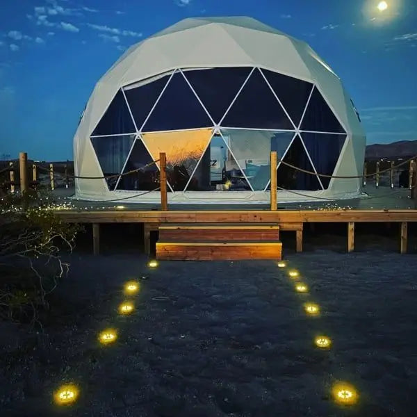 【Free  Global Shipping】 5 Meters Diameter Geodesic Dome Tent 1-2 people Spherical Tent Hotel Resort Outdoor Luxury Glamping Dome