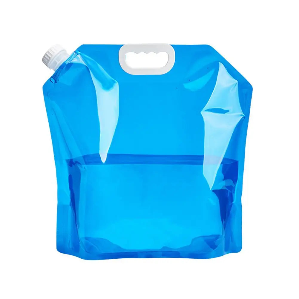 5/10L Portable Camping Water Bag Foldable Drinking Water Bucket Large Capacity Water Container For Outdoor Travel Lightweight