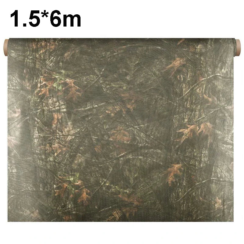 Camo Hunting Netting 1.5*2/3/4/5/6/8/10/12/15m 300D Tree2 Sunshade Garden Tent Hood Background Decoration Snow Winter Camouflage