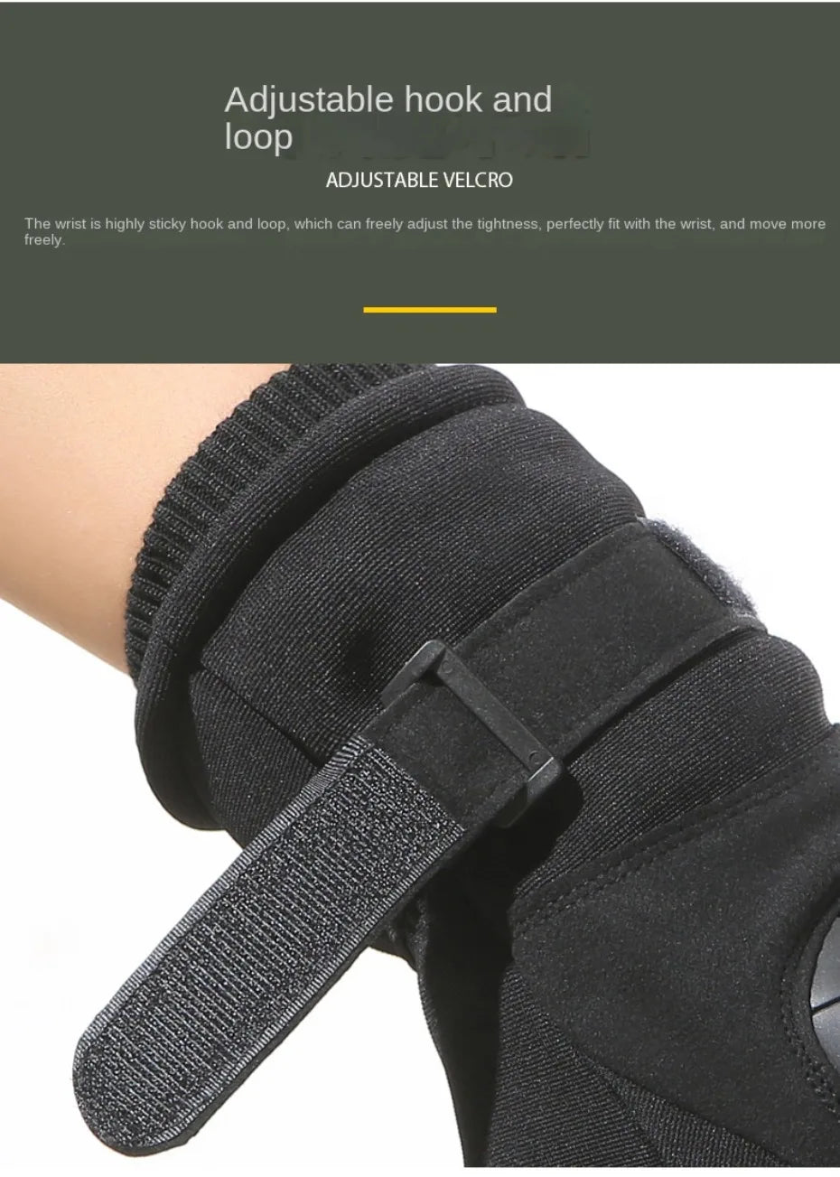 Winter tactical hunting full finger walking gloves, skiing protective sports gloves, riding gloves, motorcycle and mountaineerin