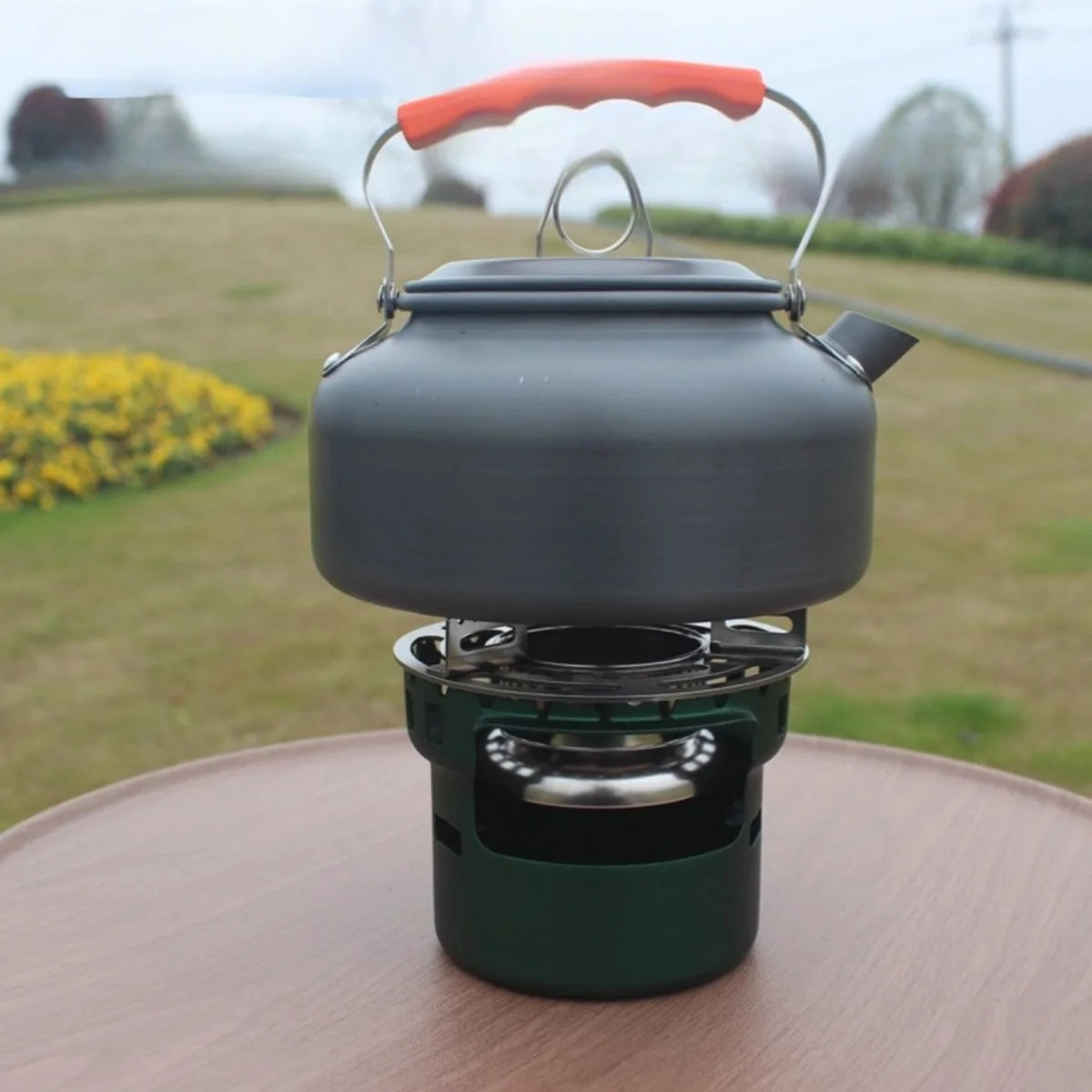 Outdoor Portable Mini Alcohol Stove High-temperature Alcohol Stove Accessories Water Heating Stove Camp Cooking Supplies