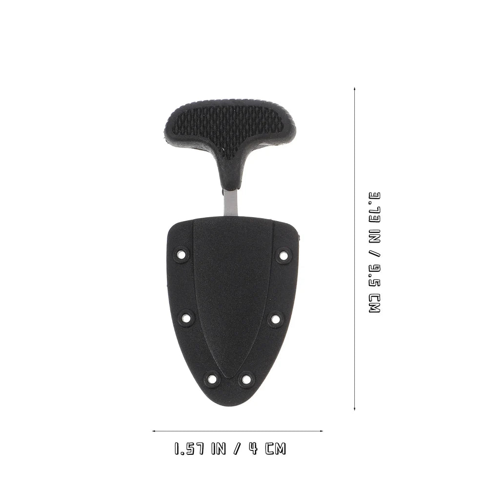 1/2Pcs Multifunctional Necklace Cutters Outdoor Camping Cutters Portable Cutters Hanging Necklace Knife Portable Camping Knife