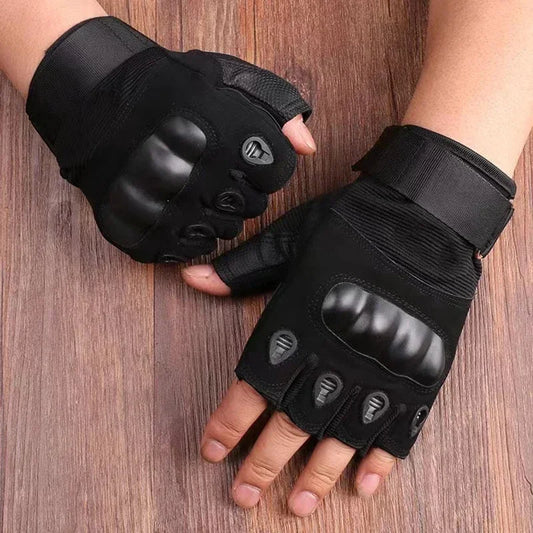 Outdoor Hunting Half-finger Tactical Gloves Wear Resistance Training Fitness Gloves Cycling Sports Gloves