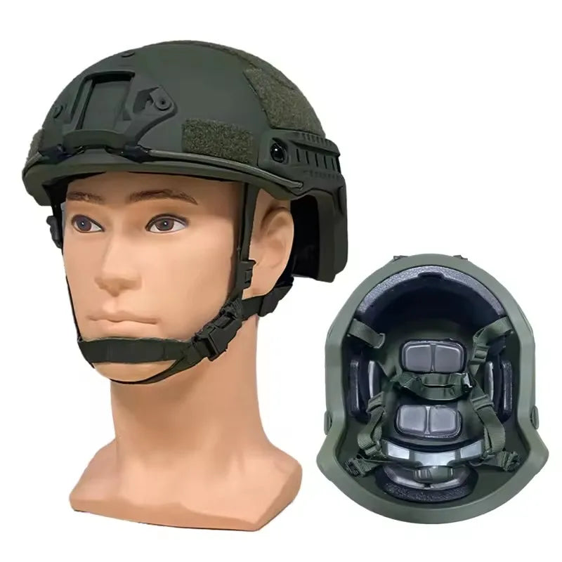 Outdoor Hunting FAST Tactical Helmet | Kevlar-Reinforced & FAST Wendy Floating Pad System