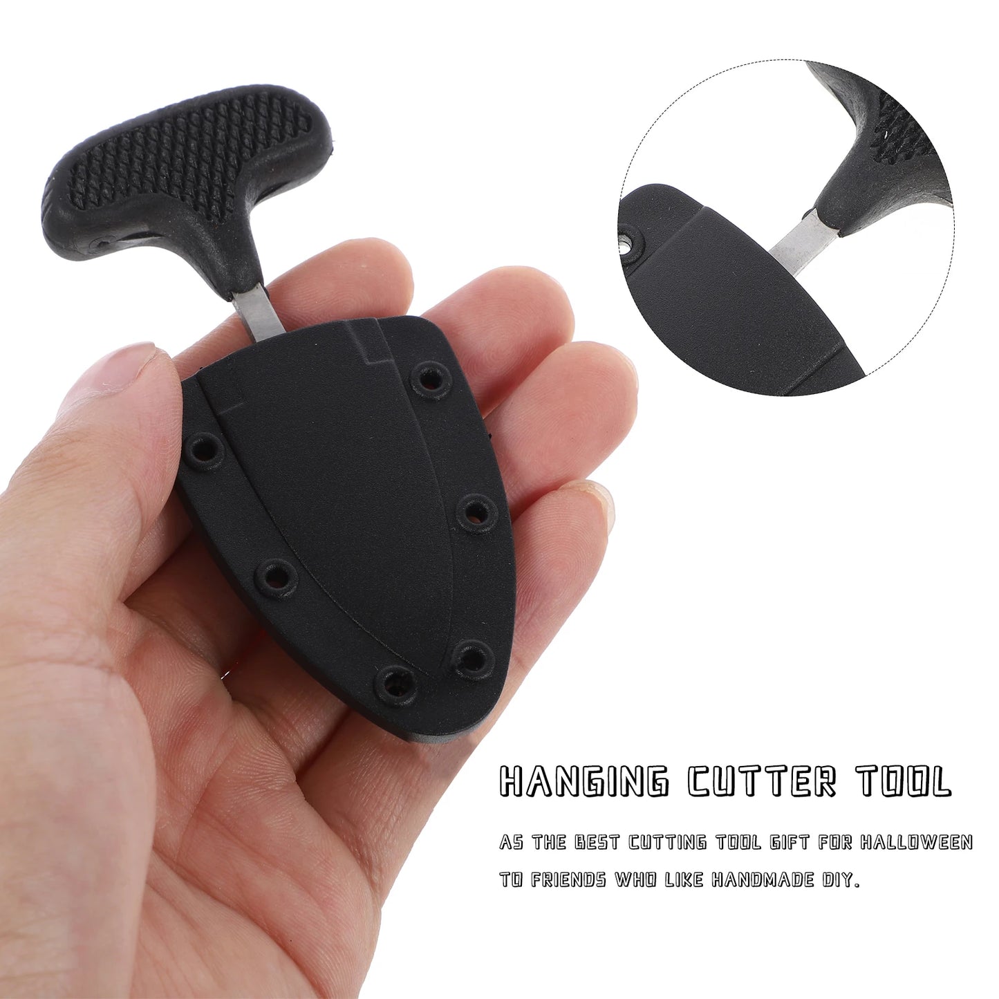 1/2Pcs Multifunctional Necklace Cutters Outdoor Camping Cutters Portable Cutters Hanging Necklace Knife Portable Camping Knife