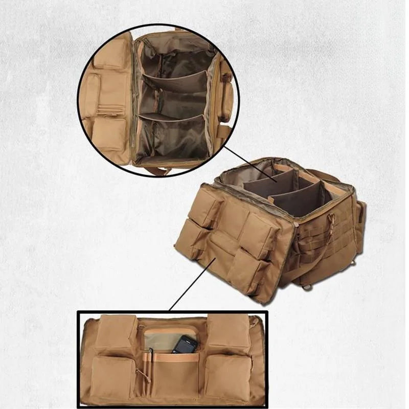 Hiking Travel Bag Camping Backpack Tactical Outdoor Shoulder Rucksack Large Multifunctional Knapsack Miliatry Duffel Handbags