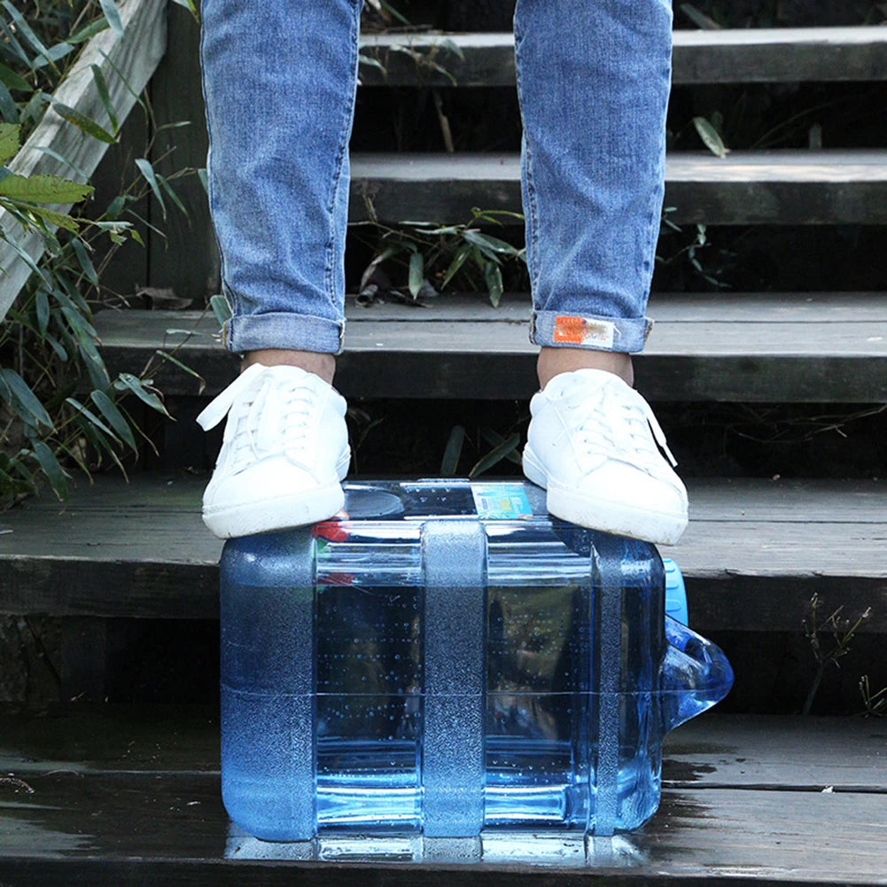 Camping Water Container Portable Car Driving Water Tank Large Capacity Outdoor Water Bucket with Faucet Picnic Accessories