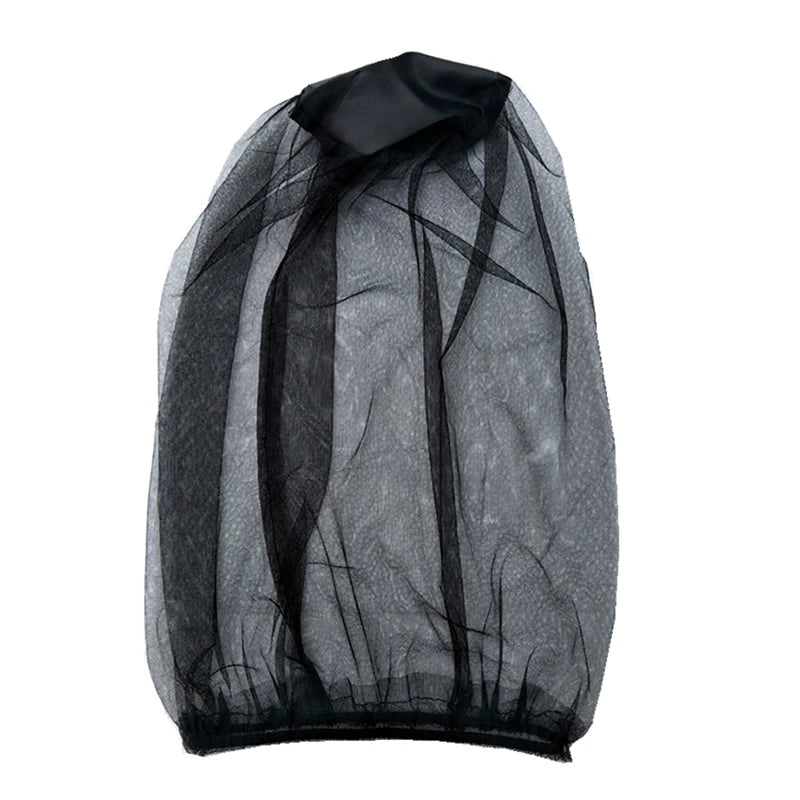 Outdoor Head Face Mask Hat Net Cover Anti-mosquito cover mosquito net cap travel breathable head mesh covers Anti Mosquito Bug