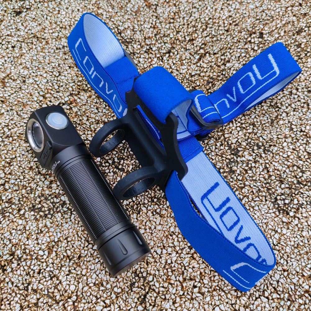 Convoy H4 SST40 Led Flashlight Headlamp Linterna  21700 Headlight High Powerful Flash Head Light Torch Type-C Rechargeable Lamp