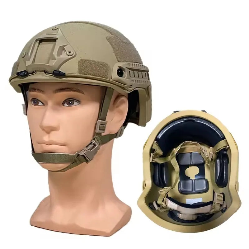 Outdoor Hunting FAST Tactical Helmet | Kevlar-Reinforced & FAST Wendy Floating Pad System