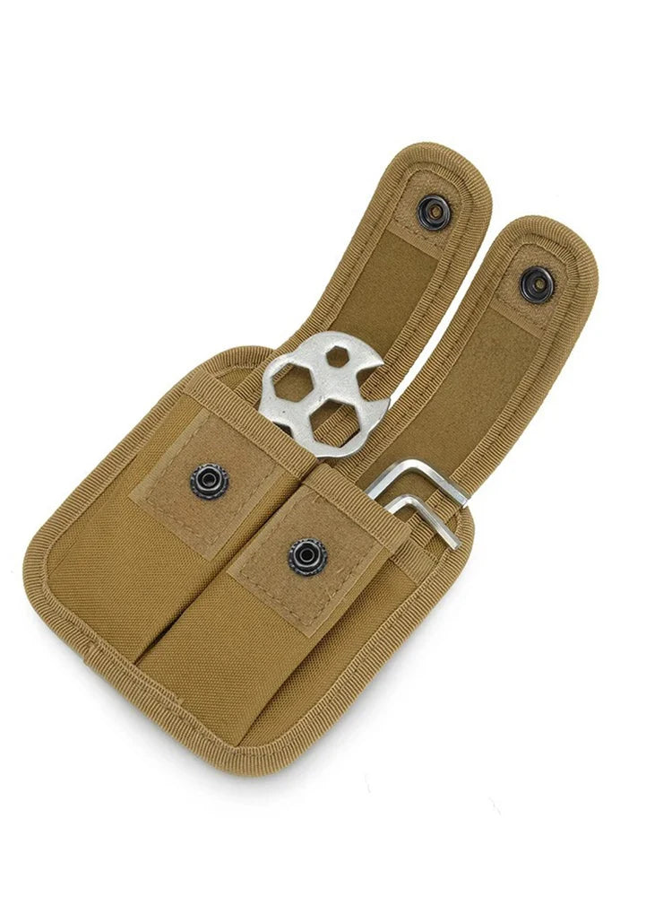 Tactical Waist Belt Training Duty Security Equipment Set Multifunctional Nylon Waterproof Waist Bag Ten Piece Set Accessories