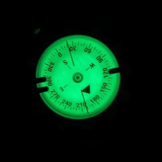 Profional ade Diver's Cass Fluorescent Underwater 50m Deep Sea Navigation Watch oproof Water Resistant Wristwatch