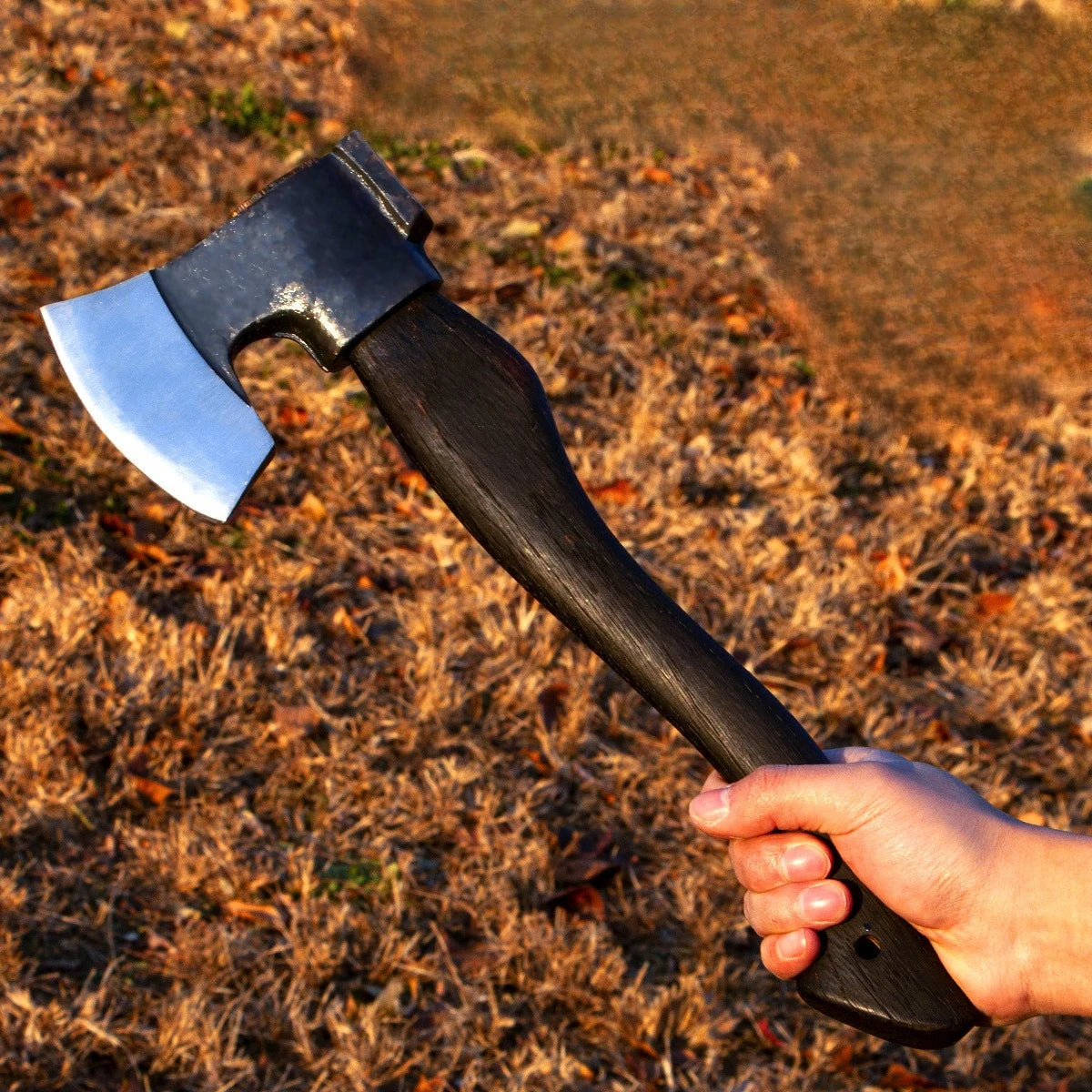 Short-handled Forged Russian T-actical Axe for Chopping Wood Cutting Axes Multi-functional Outdoor Camping Woodworking Axe