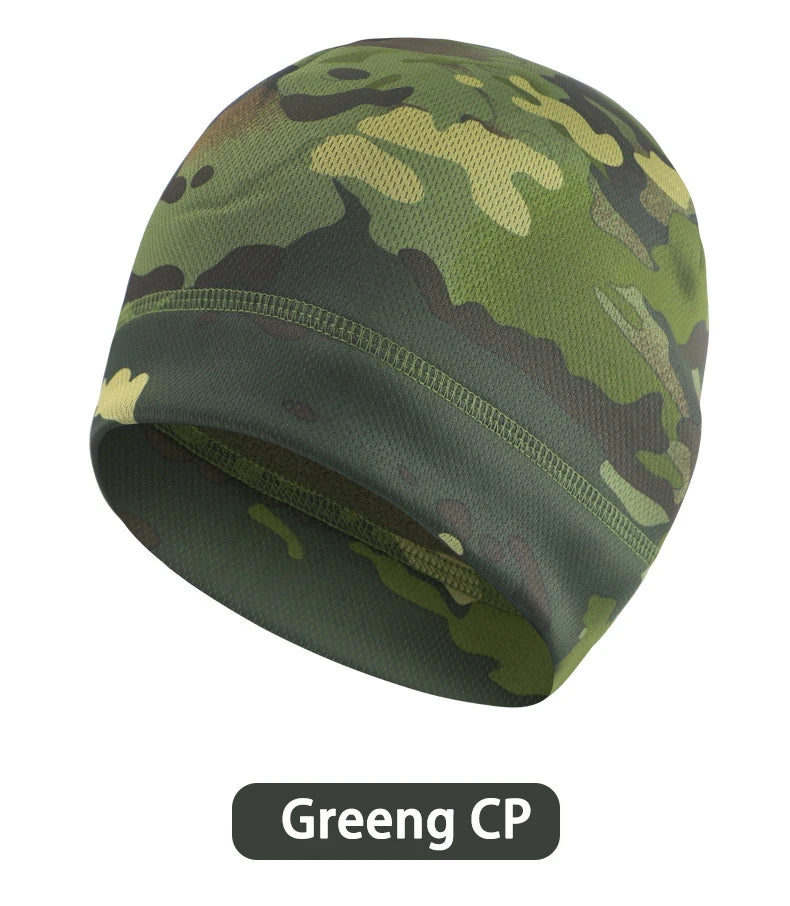 Winter Elastic Hunting Riding Fishing Warm Collapsible Camping Cap Men Outdoor Sports Running Climbing Windproof Camouflage Hat
