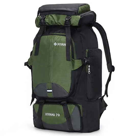 Hiking Backpack 70L Oxford Large Rucksack for Travelling Camping Hunting Bag Waterproof Lightweight Backpacks