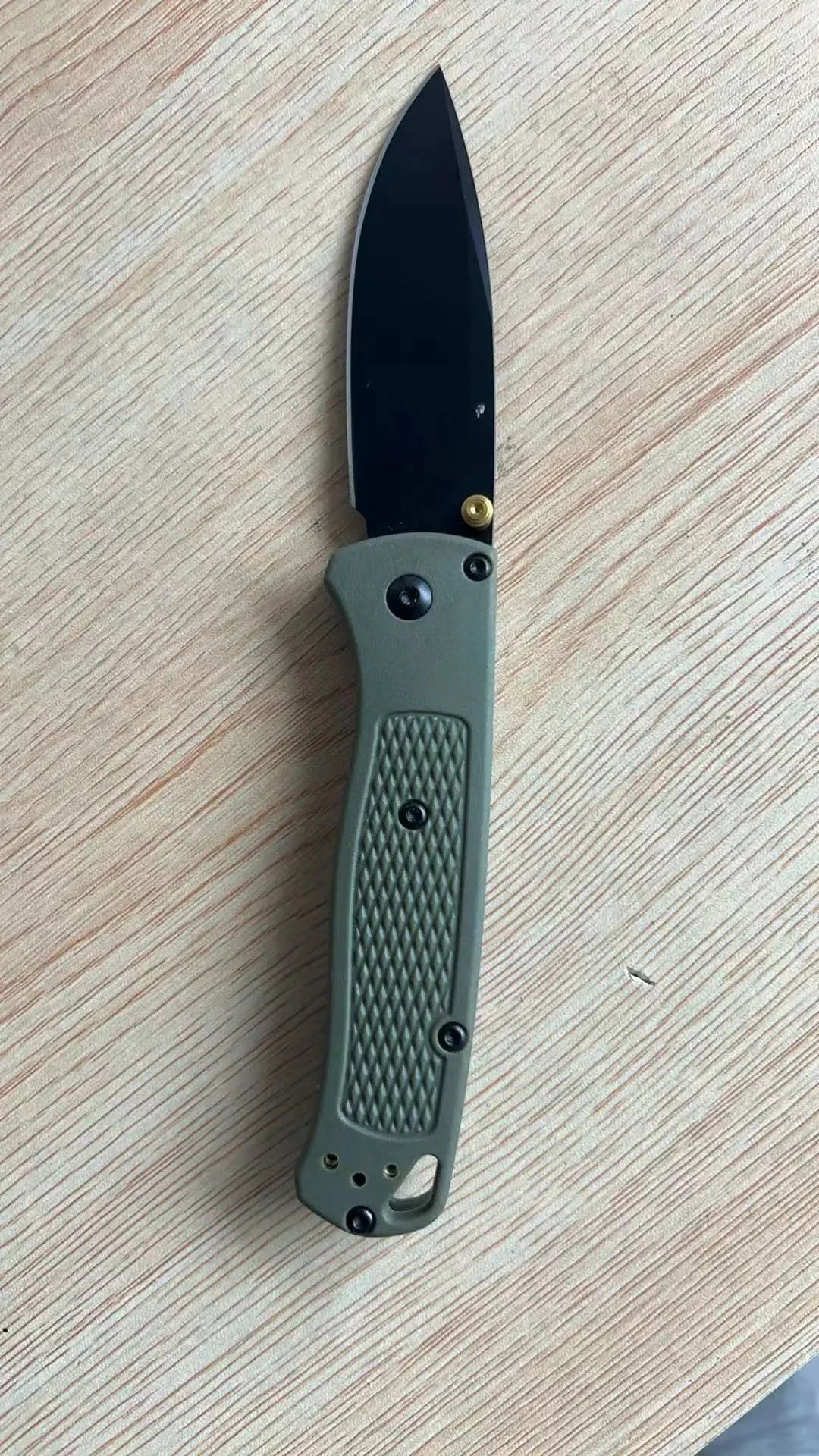 BM  Bugout EDC Folding Pocket Knife Black/ White Blade Survival Tactical Knife Outdoor Facas Jackknife Hand Tools Rescue